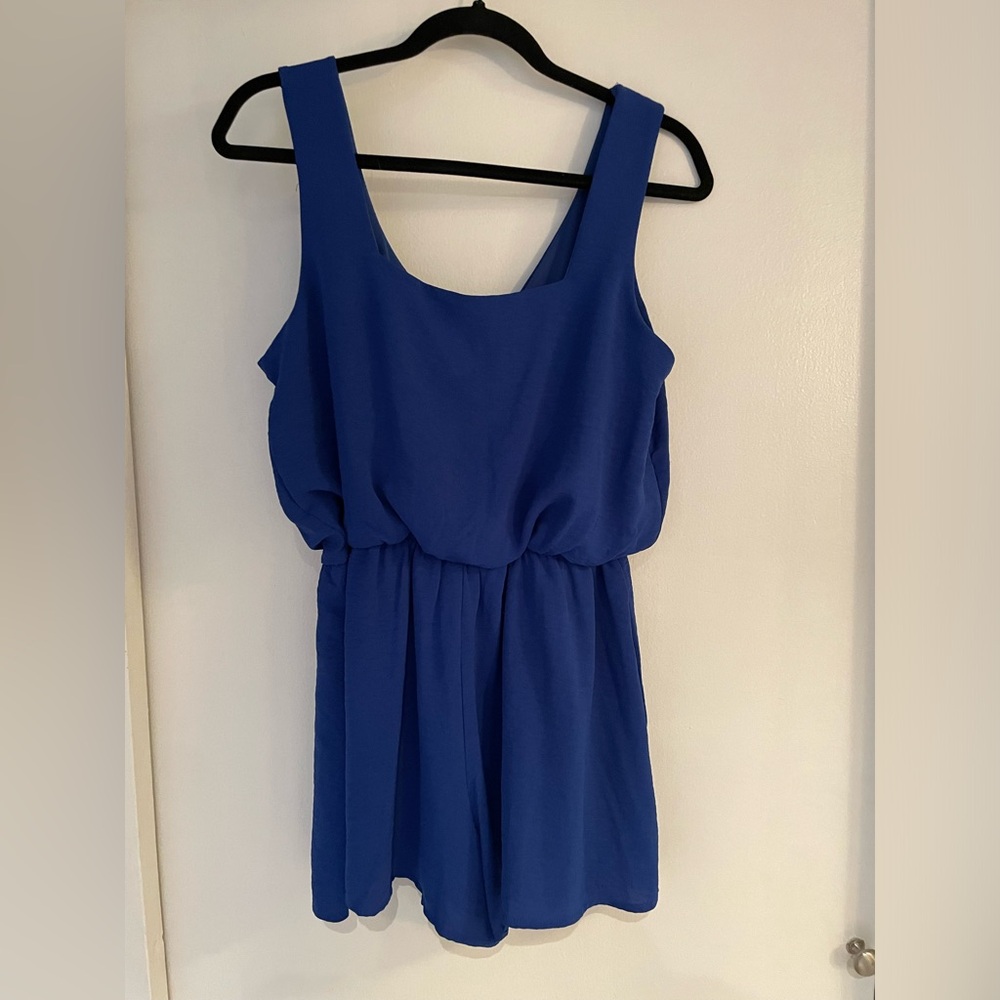 Royal Blue Romper L